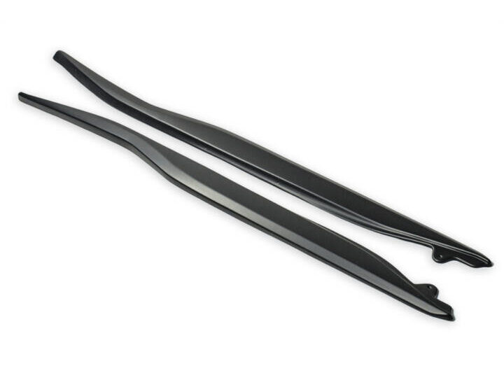 EOS 2014-2019 Chevrolet Corvette C7 Z06 Conversion Primer Black Side Skirts