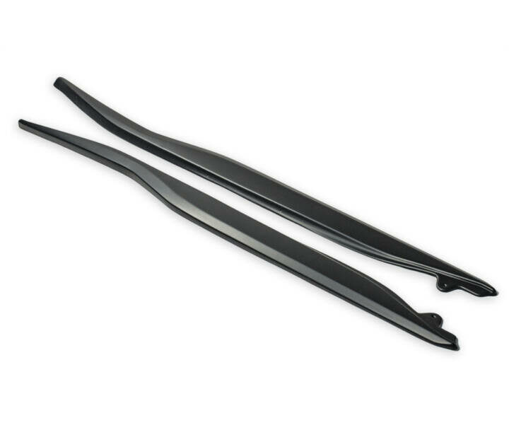 EOS 2014-2019 Chevrolet Corvette C7 Z06 Conversion Primer Black Side Skirts