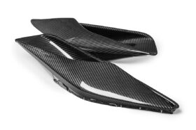 EOS 2014-2019 Chevrolet Corvette C7 Carbon Fiber Rear Quarter Intake Vents - Image 4