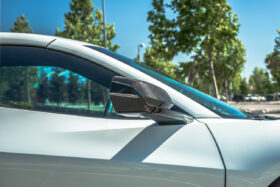 EOS 2020-2024 Chevrolet Corvette C8 Carbon Fiber Mirror Covers - Image 5