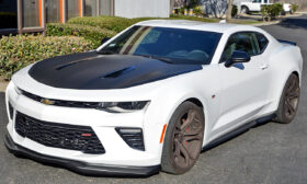 EOS 2016-2018 Chevrolet Camaro T6 Performance Side Skirts - Unpainted - Image 1