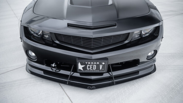 LiquiVinyl 2010-2015 Chevrolet Camaro "Lip Specific" V.2 Style Front Splitter