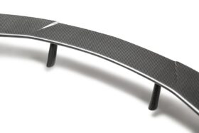 Anderson Composites 2020-2024 Chevrolet Corvette C8 Type-HW Carbon Fiber High Wing Spoiler - Image 2