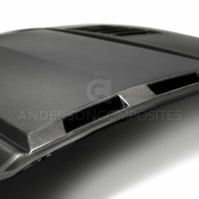 Anderson Composites 2018-2022 Ford Mustang Carbon Fiber Ram Air Hood - Image 4