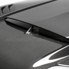 Anderson Composites 2018-2022 Ford Mustang Carbon Fiber Ram Air Hood - Image 5