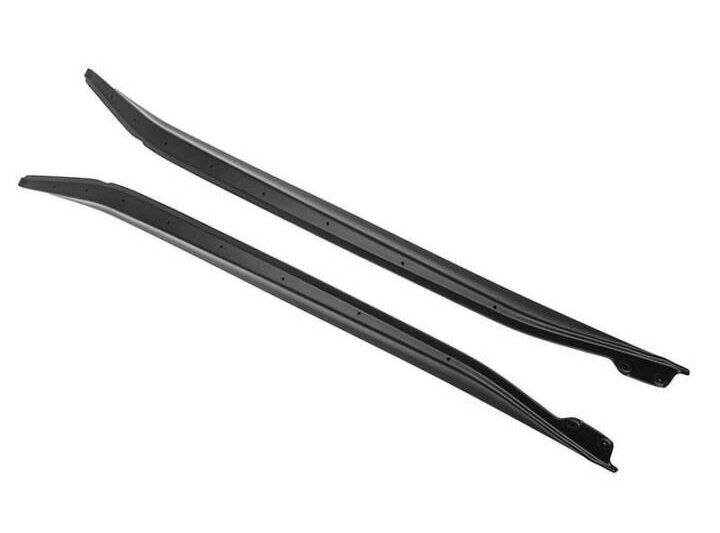 EOS 2014-2019 Chevrolet Corvette C7 Stringray Primer Black Side Skirts