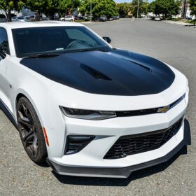 EOS 2016-2018 Chevrolet Camaro SS Glossy Black Front Splitter Lip | Facelift 1LE Package - Image 1