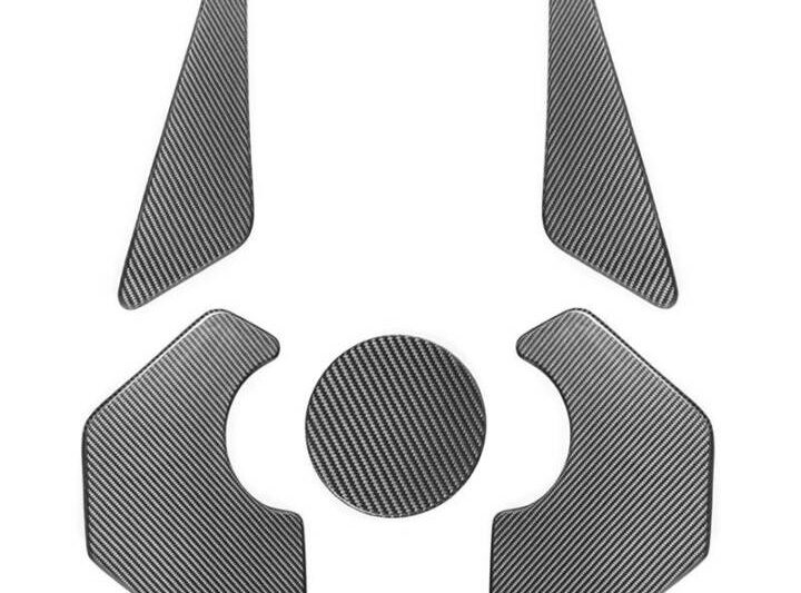 EOS 2020-2024 Chevrolet Corvette C8 Carbon Fiber Engine Bay Panel Accent Covers