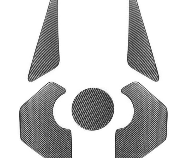 EOS 2020-2024 Chevrolet Corvette C8 Carbon Fiber Engine Bay Panel Accent Covers