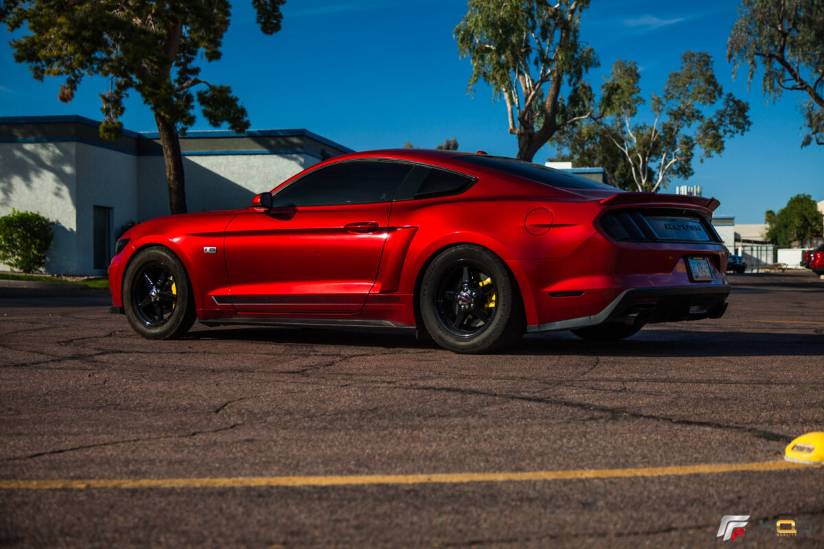 FI Our first in person customer gets KSPORT USA coilovers for his 2015 Ford Mustang GT 35