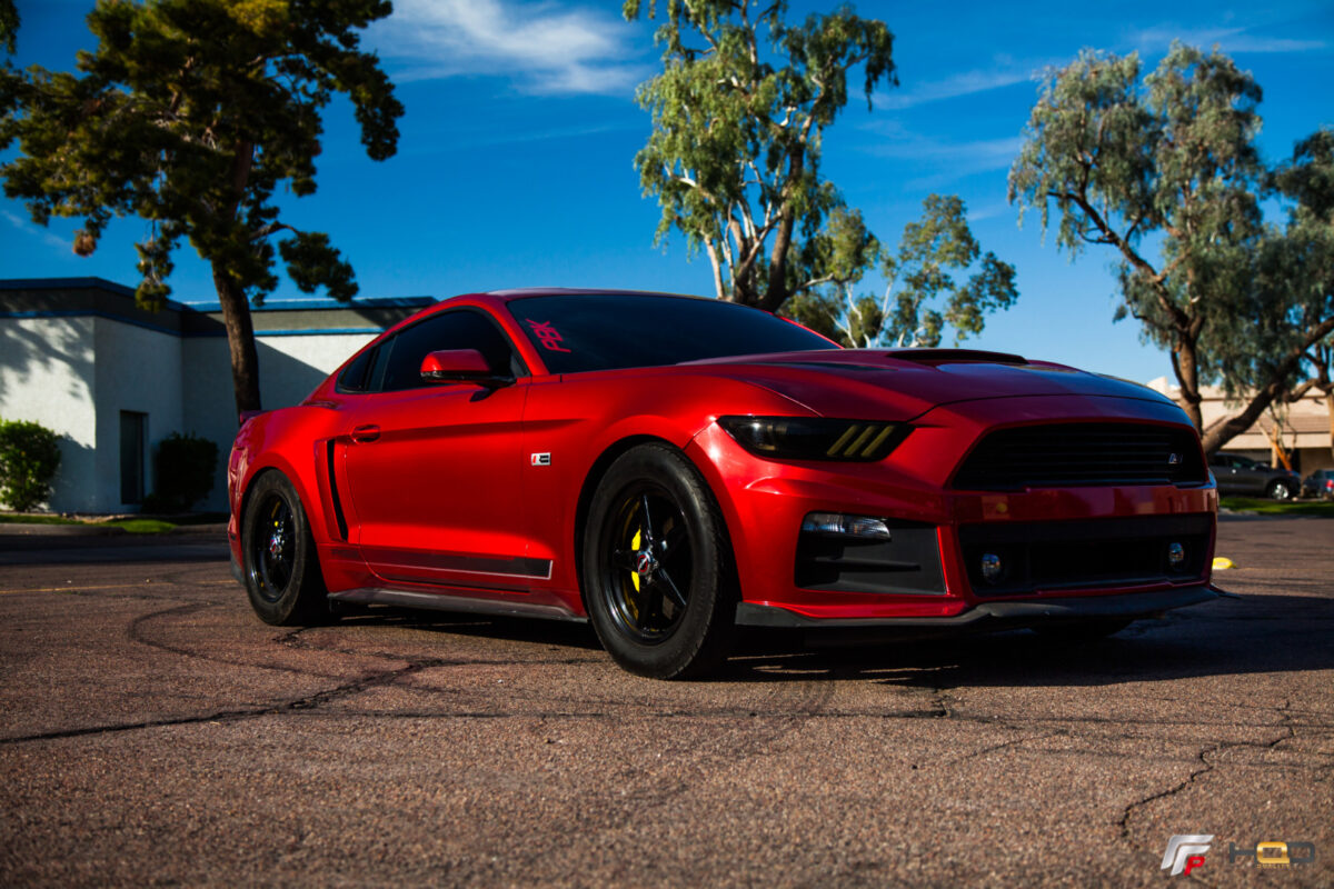 FI Our first in person customer gets KSPORT USA coilovers for his 2015 Ford Mustang GT 37