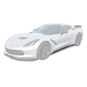 EOS 2014-2019 Chevrolet Corvette C7 Carbon Fiber Side Skirts