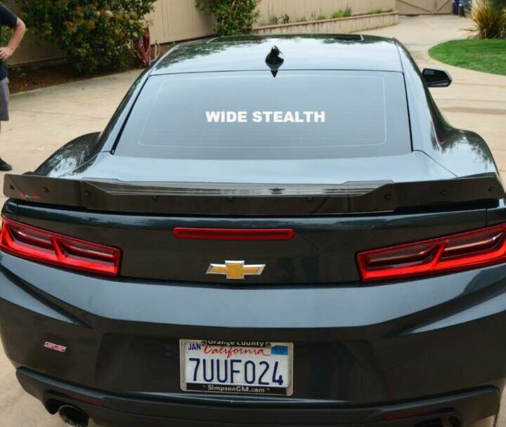 ZL1 Addons 2016-2021 Chevrolet Camaro SS Wide Wickerbill