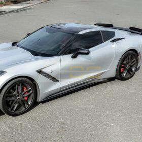 EOS 2014-2019 Chevrolet Corvette C7 Carbon Fiber Side Skirts