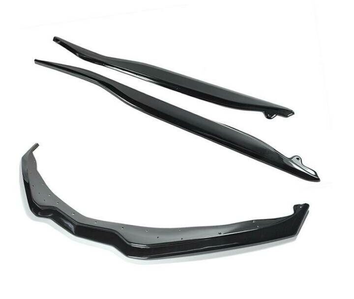 EOS 2014-2019 Chevrolet Corvette C7 Stringray Carbon Flash Stage 2/3 Front Splitter & Side Skirts