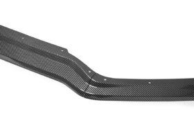 EOS 2020-2024 Chevrolet Corvette C8 Z51 Style Hydro-Dipped Carbon Fiber Front Splitter Lip (3 Piece Version) - Image 3