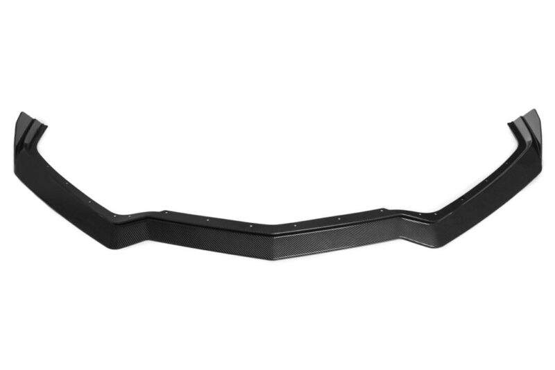EOS 2020-2024 Chevrolet Corvette C8 5VM Style Hydro-Dipped Carbon Fiber Front Splitter Lip - Image 3