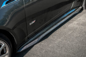 EOS 2009-2015 Cadillac CTS-V Coupe Carbon Fiber Side Skirts - Image 1