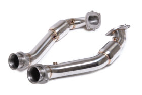 EOS 2014-2019 Chevrolet Corvette C7 3" Stainless Steel High Flow Cats Connection Downpipe - image 2