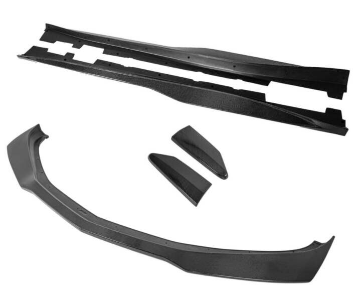 EOS 2016-2018 Chevrolet Camaro SS ZL1 1LE Conversion Carbon Fiber Front Splitter & Side Skirts