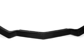 EOS  2020-2024 Chevrolet Corvette C8 5VM Style Front Splitter Lip (Unpainted) Plastic Black - Image 3
