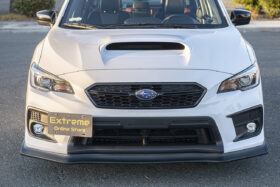 Extreme Online Store EOS Subaru WRX STi JDM CS Style Front Lip Splitter - Image 2