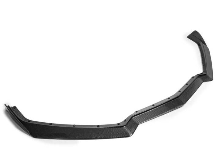 EOS 2020-2024 Chevrolet Corvette C8 5VM Style Carbon Fiber Front Splitter Lip (2- Piece Version)