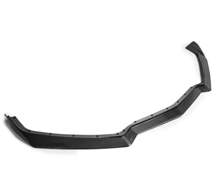 EOS 2020-2024 Chevrolet Corvette C8 5VM Style Carbon Fiber Front Splitter Lip (2- Piece Version)