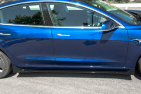 Extreme Online Store EOS Model 3 Performance Side Skirts for Tesla Model X - Image 5