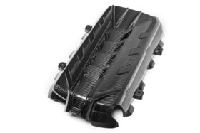 EOS 2020-2024 Chevrolet Corvette C8 Carbon Fiber LT2 Engine Cover - Image 1