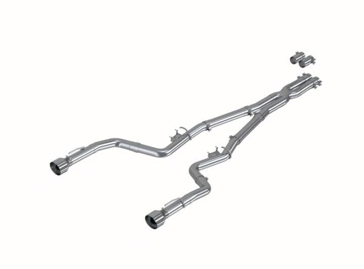 MBRP 2015-2021 Dodge Charger 5.7L 6.2L 6.4L Aluminized Steel Race Profile 3″ Cat-Back Exhaust