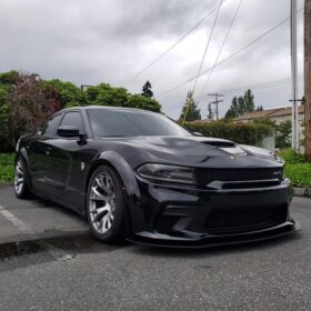 ZL1 Addons 2020-2023 Dodge Charger Widebody Front Splitter Extension - Image 1