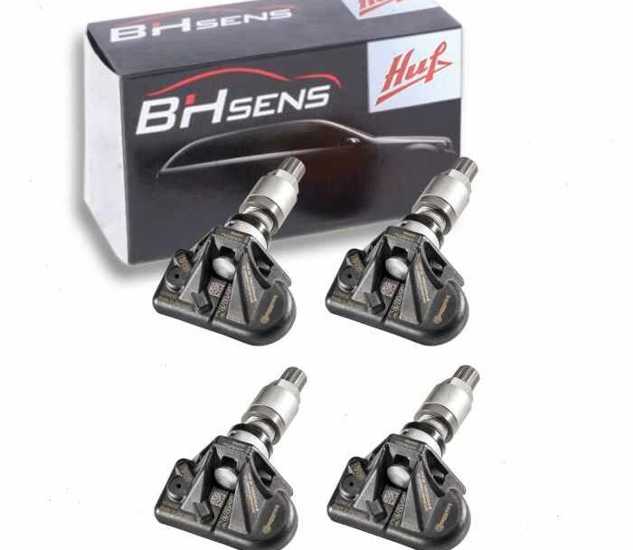 HUF TPMS Sensors 433MHZ with V21 Metal Valves (Set of 4 )