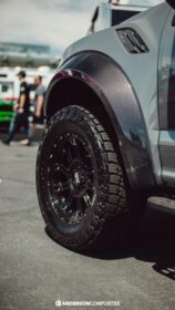 Anderson Composites 2017-2020 Ford Raptor Carbon Fiber Type-Wide Front Fender Flares - Image 2