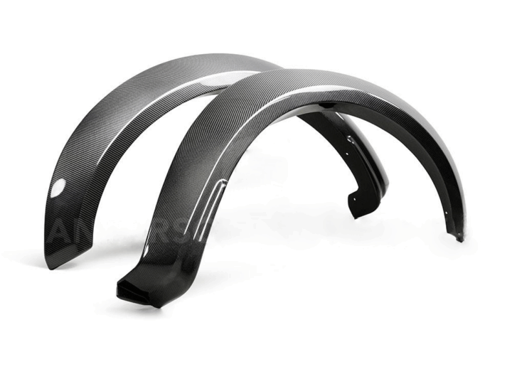 Anderson Composites 2017-2020 Ford Raptor Carbon Fiber Type-Wide Front Fender Flares