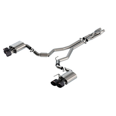 Borla 2020-2022 Ford Mustang Shelby GT500 ATAK Cat-Back Exhaust System – Carbon Fiber Tips