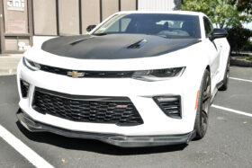 EOS 2019-2024 Chevrolet Camaro T6 Carbon Fiber Front Splitter And Side Skirts - Image 1