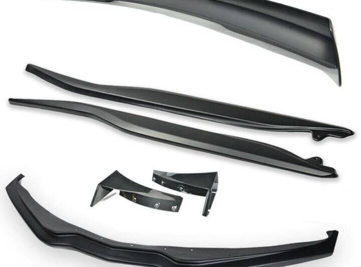 EOS 2014-2019 Chevrolet Corvette C7 Primer Black Stage 3 Aerodynamic Full Body Kit