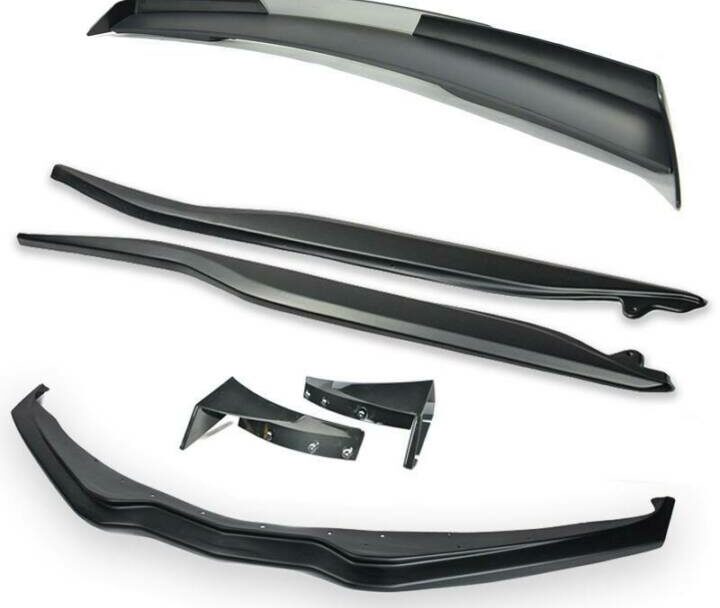 EOS 2014-2019 Chevrolet Corvette C7 Primer Black Stage 3 Aerodynamic Full Body Kit