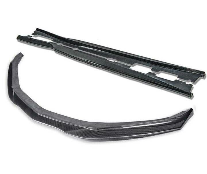 EOS 2019-2024 Chevrolet Camaro T6 Carbon Fiber Front Splitter And Side Skirts
