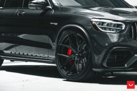 Vossen HF-5 22x10.5 Satin Black Wheel - Image 1