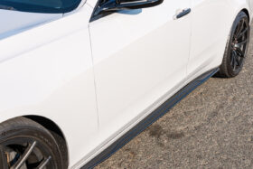 EOS 2014-2019 Cadillac CTS Carbon Fiber Side Skirts - Image 1