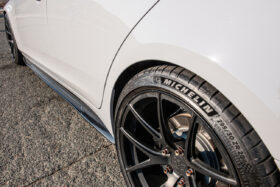 EOS 2014-2019 Cadillac CTS Carbon Fiber Side Skirts - Image 3