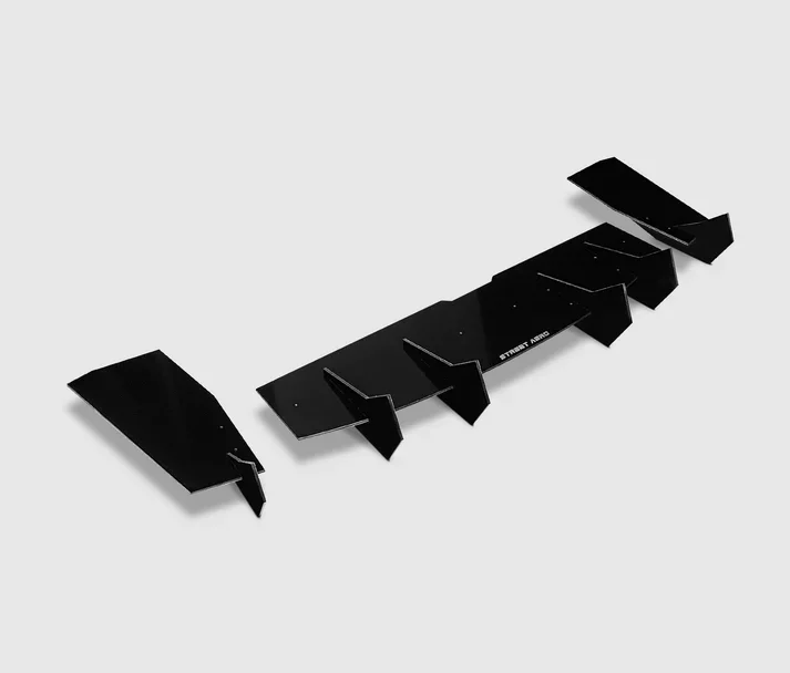 Street Aero 2015-2017 Ford Mustang Classic Edition Rear Diffuser