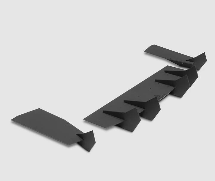 Street Aero 2018-2022 Ford Mustang EcoBoost Rear Diffuser