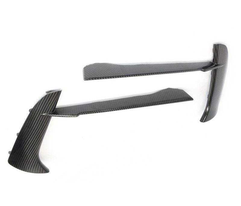 APR Performance 2020-2024 Chevrolet Corvette C8 Carbon Fiber Front Bumper Side Bezel