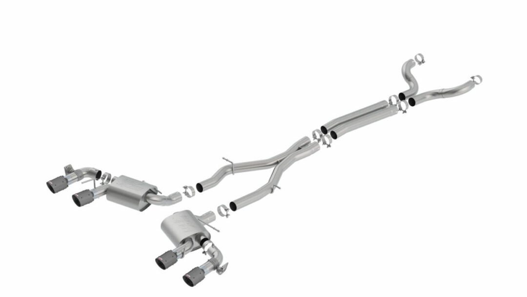 Borla 2017-2021 Chevrolet Camaro ZL1 Atak Cat-Back Exhaust - Carbon Fiber Tips
