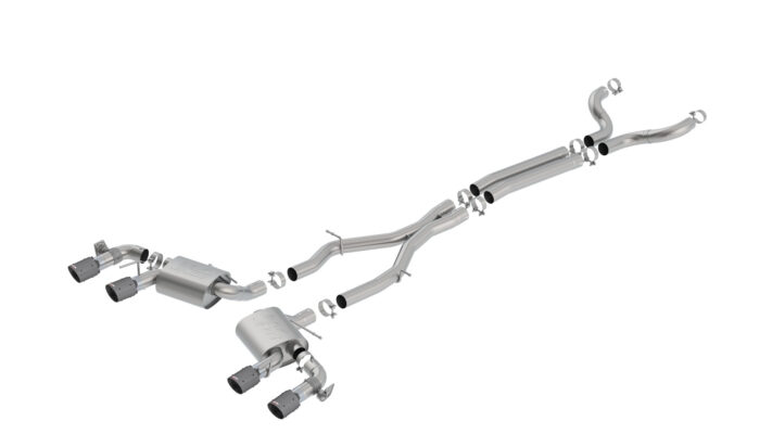 Borla 2017-2021 Chevrolet Camaro ZL1 Atak Cat-Back Exhaust - Carbon Fiber Tips