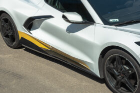 EOS 2020-2024 Chevrolet Corvette C8 5VM Carbon Fiber Side Skirts - Image 2