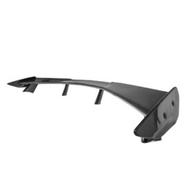 EOS 2020-2024 Chevrolet Corvette C8 Carbon Fiber Wickerbill Rear Spoiler High Wing - Image 2
